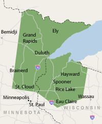 Our Minnesota and Wisconsin Service Area